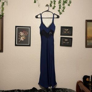 Kimchi Blue Satin/Lace Slip Dress